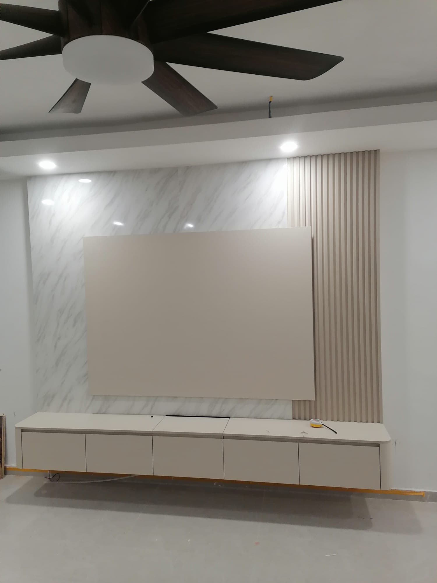 TV Console Installation