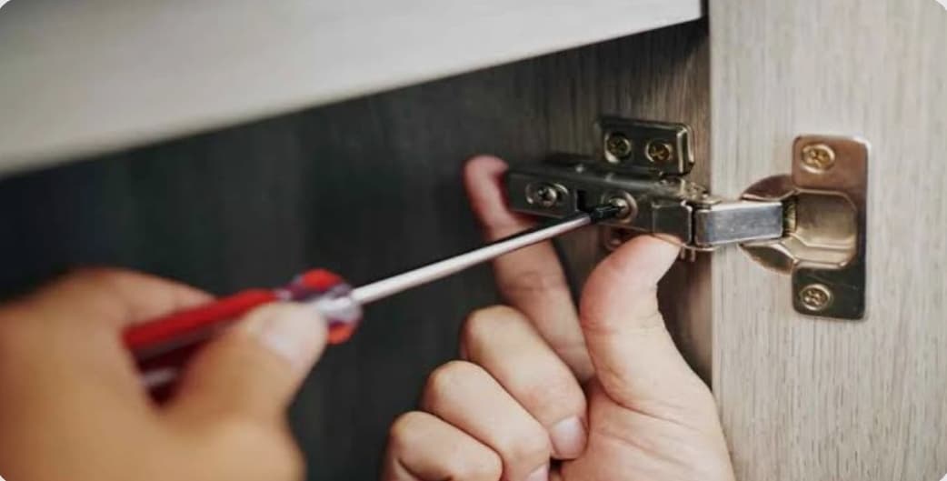 TV Console Door & Hinge Repair